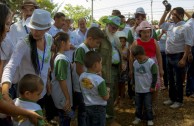 The Children of Mother Earth in El Salvador celebrated International Mother Earth Day with ceremonies, dances and songs