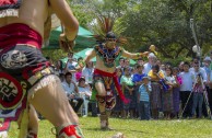 Los Hijos de la Madre Tierra de El Salvador celebraron con ceremonias, danzas y cantos el Día Mundial de la Madre Tierra