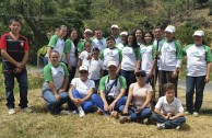 Activists for Peace in Costa Rica planted 50 native trees