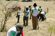 Guardianes por la paz de la Madre Tierra de Nicaragua sembraron 200 árboles