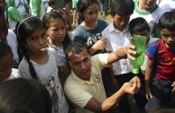 Guardianes por la paz de la Madre Tierra de Nicaragua sembraron 200 árboles