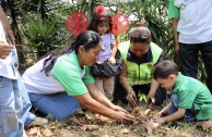 Guatemala obsequia 2.515 árboles a la Tierra en su día