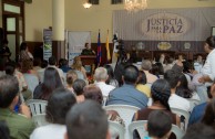 In Santa Marta, Colombia, a space for dialogue and analysis on human rights and public policies in favor of peace was proposed.