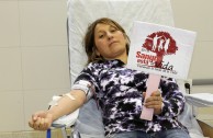 The volunteers of the GEAP invite the solidary Argentinians to donate blood