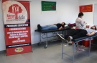 The volunteers of the GEAP invite the solidary Argentinians to donate blood