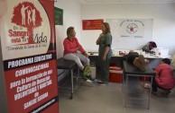 The volunteers of the GEAP invite the solidary Argentinians to donate blood