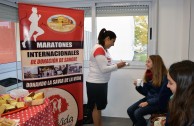 Los voluntarios de la EMAP invitan a los argentinos solidarios a donar sangre