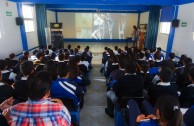 Estudiantes de la preparatoria federal de Tehuacán asistieron al Primer Taller del Holocausto