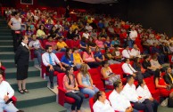 Más de 300 estudiantes asistieron al Foro Educativo “Educar para Recordar” en Mina, Nuevo León, México