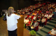 Más de 300 estudiantes asistieron al Foro Educativo “Educar para Recordar” en Mina, Nuevo León, México