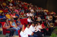 Más de 300 estudiantes asistieron al Foro Educativo “Educar para Recordar” en Mina, Nuevo León, México