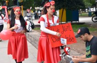 Volunteers of the GEAP in Argentina promote the Integral Program “Life is  in the Blood”