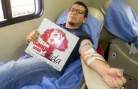 Activistas por la paz realizan jornadas de donación de sangre en Monterrey