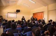 Colegio Héroes de Breña de Huancayo recibió el programa Educar para Recordar