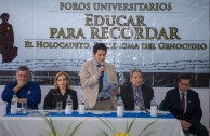 Franz Tamayo University (UNIFRANZ) and the Cumbre University in Santa Cruz, Bolivia, opens their doors to the Project "Educating to Remember"