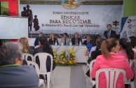 Franz Tamayo University (UNIFRANZ) and the Cumbre University in Santa Cruz, Bolivia, opens their doors to the Project "Educating to Remember"