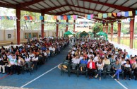 Alrededor de 1.600 estudiantes y docentes salvadoreños demostraron su interés por el futurode la Madre Tierra