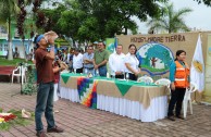 Alrededor de 1.600 estudiantes y docentes salvadoreños demostraron su interés por el futurode la Madre Tierra