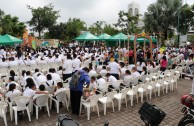 Alrededor de 1.600 estudiantes y docentes salvadoreños demostraron su interés por el futurode la Madre Tierra