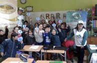 El Club “R” llegó a la comunidad chilena para sembrar acciones por la paz del medio ambiente