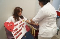 Volunteers of the GEAP stimulate the blood donation in Puebla and Veracruz 