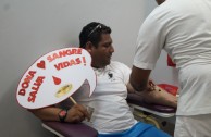 Volunteers of the GEAP stimulate the blood donation in Puebla and Veracruz 