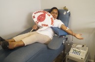 Volunteers of the GEAP stimulate the blood donation in Puebla and Veracruz 