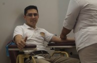 Volunteers of the GEAP stimulate the blood donation in Puebla and Veracruz 