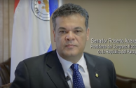 President of the National Congress of Paraguay extends the global call to CUMIPAZ-2016