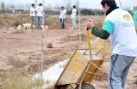 Nuevos árboles en el “Bosque Dr. William Soto” de Villa Los Corralitos