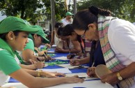 Fourteen ethnic groups of the Orinoquía and Colombian Amazon region presented their environmental proposals at the 4th Regional Encounter of the Children of Mother Earth.