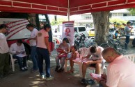 Donaciones de Sangre Primer Trimestre Colombia, Atlantico