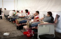 Sinergia institucional produjo una megajornada de donación de sangre en México