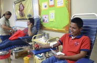 Activists for Peace in Panama continue to promote voluntary blood donation