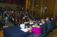 Foro universitario: fortalece la administración de una  justicia para la paz