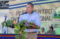 Indigenous people of Central America gather during the 3rd International Encounter of the Children of Mother Earth 