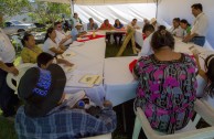 Indigenous people of Central America gather during the 3rd International Encounter of the Children of Mother Earth 