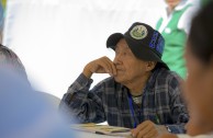 Indigenous people of Central America gather during the 3rd International Encounter of the Children of Mother Earth 