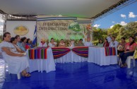 Indigenous people of Central America gather during the 3rd International Encounter of the Children of Mother Earth 