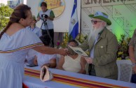 Indigenous people of Central America gather during the 3rd International Encounter of the Children of Mother Earth 