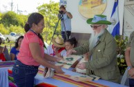 Indigenous people of Central America gather during the 3rd International Encounter of the Children of Mother Earth 