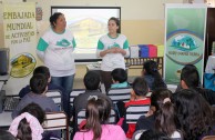 Estudiantes participan en jornadas de concientización en favor de la Madre Tierra