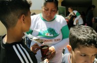 Estudiantes participan en jornadas de concientización en favor de la Madre Tierra