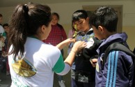 Estudiantes participan en jornadas de concientización en favor de la Madre Tierra