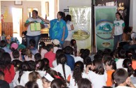 Activistas por la Paz promueven el cuidado del planeta Tierra en instituciones educativas