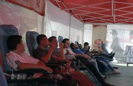 Bogota: blood drive marathon increases volunteers