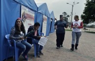 Bogota: blood drive marathon increases volunteers