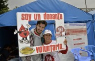 Bogota: blood drive marathon increases volunteers