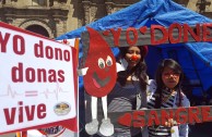 La EMAP en Bolivia promueve la cultura de donación de sangre en diferentes ciudades