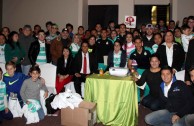 Deportistas participan en charla sobre una cultura de donación de sangre voluntaria